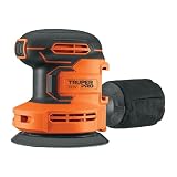 Truper PRO LIRI-20AS, Lijadora roto-orbital 5' inalámbrica 20 V sin accesorios