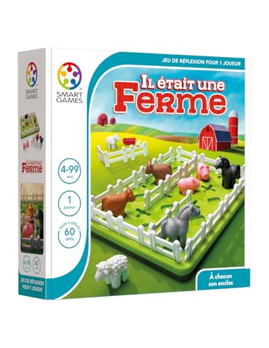 SmartGames - Il était Une Ferme - Jeu de Réflexion - Construisez ...