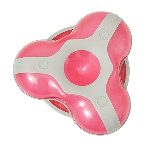 PRATO COM DIVISÓRIA TRIANGULAR COLORS ROSA, Clingo, Rosa