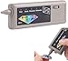 Diamond Tester, Diamond and Moissanite Tester, 2-in-1 Test Pen, Highly Sensitive Probe, for Synthetic Moissanite or Genuine Diamond Testing,137X50X30mm