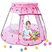 Kid Outdoor Indoor Princess Play Tent,PortableFun Playhouse Ball Tent Toddler Toys,Perfect Gift For Children(Balls Not Included)