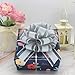 10 Pieces Large Pull Bows, 6 inches Bow for Gift Wrapping, Basket Decoration, Party, Birthday Gift, Wedding Ribbon Bow, Valentine's Day Gift Decoration (Silver)