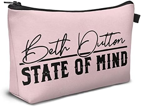 Makeup Bag Dutton Ranch Montana Yellowstone Tv Show Merchandise 6 Makeup Bag Dutton Ranch Montana Yellowstone Tv Show Merchandise