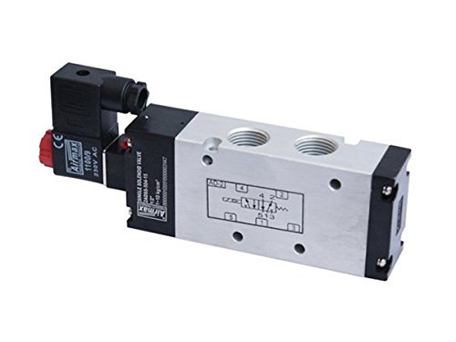 Airmax 5/2 Single Solenoid Valve 1/4" (B071HN9JBL) Amazon Price History, Amazon Price Tracker
