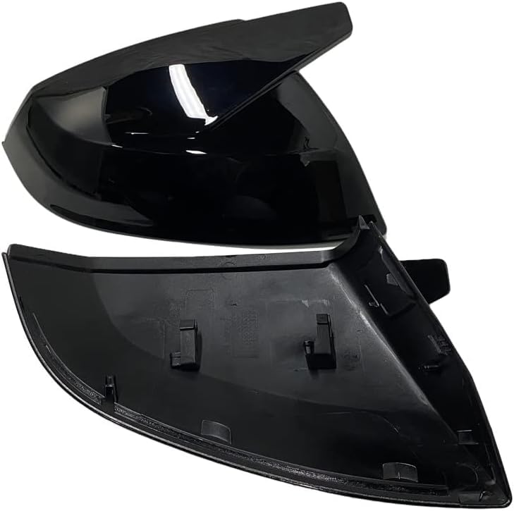 Auto Spiegelkappen Für Audi Q5 Q5L SQ5 Q7 2008-2017 - Schwarz ABS Kunststoff
