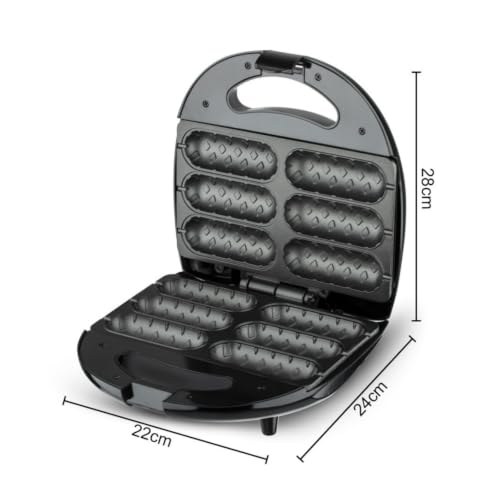 RNXRZANK Cooking Machine Electric Corn Grill Cooker Featuring Nonstick Cavities And Side Heating With Clamshell Design Suitable for home kitchens dorm cooking family snacks weekend parties - Image 7