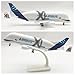ANDSYYDS 20CM 8 Inch Beluga A300-600ST Aircraft Airplane Model,Realistic Resin Airliner Transport Aircraft Model