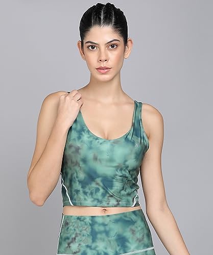 Image of Kobo Medium Impact Slip on Everyday Sports Bra for Women - Lightly-Padded, Non-Wired & High Coverage | Lined Cups with Removable Inserts (Imported)