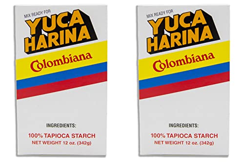 VALUE-PACK - Two Boxes of Yuca Harina (Tapioca Starch) Bundle - Includes 2 Boxes of Yuca Harina COLOMBIANA - 24 Ounce TOTAL - Comes in a Despensa Colombiana Bag. (Pack of 2 Bags of Harina de Yuca, 12 Oz each) image 3