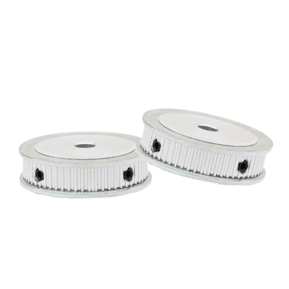 Polea de distribución, rueda síncrona de aleación de aluminio, diámetro de 5-30mm, correa de 10/15/20mm | 8mm-keyway3x1.4mm,80 Teeth (1pc),7mm (for belt 6mm)