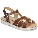 1 citrouille et compagnie Minotte Sandali Ragazza Marrone/Oro - 31 - Sandali Shoes
