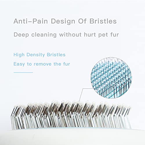 Marchul Cat Brush For Shedding And Grooming, Self Cleaning Slicker Brush For Short Or Long Haired Cats, Small Dog Hair Brush For Puppy Kitten Massage Removes Loose Undercoat, Tangled Hair, Shed Fur #TOP1