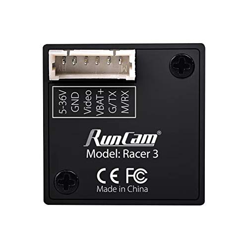 VIDOO Mini kamera FPV CMOS 1000TVL Super WDR 6 ms opóźnienie 1,8 mm/2,1 mm do drona wyścigowego FPV RC samolot - 2,1 mm