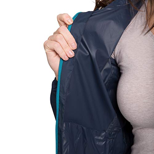 Trespass Damen Regenjacke Kompakt Zusammenrollbare Qikpac, Navy, XXL, FAJKRAM30018_NA1XXL