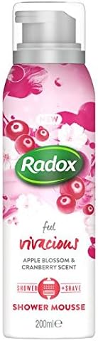 Radox Feel Vivacious Shower Mousse 200Ml