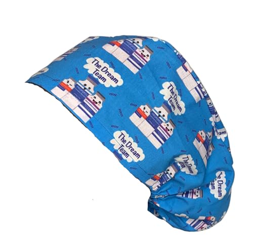 Anesthesia Dream Team Euro Scrub Cap Multi