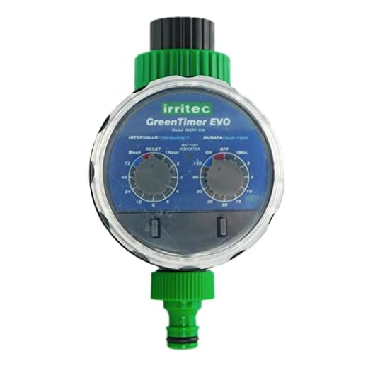 Gravity System Timer (W/ADAPTERS) | Ideal for Drip Irrigation & Irrigation System Kit(s) | Battery-Powered Irrigation Controllers/Hose Timer | No Pressure Needed!