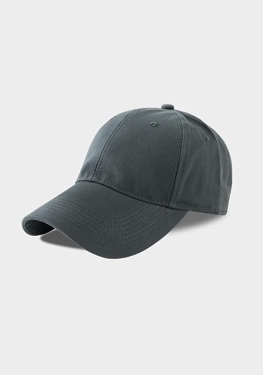 Mens 100% Cotton Baseball Cap Adjustable Hat
