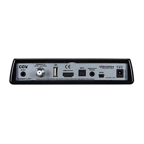 CGV ESAT HD-W4 Récepteur Satellite HD Noir