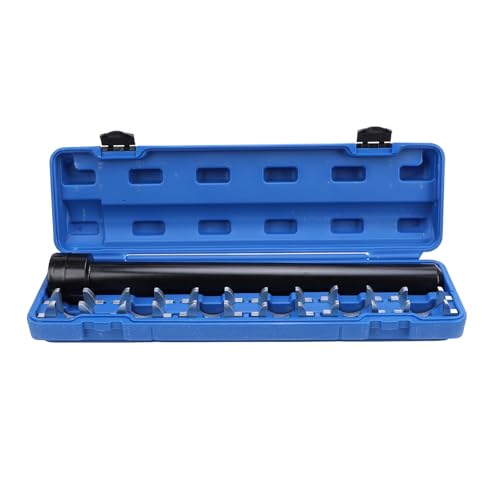aqxreight 1 2in Drive Inner Tie Rod Tool Kit SAE Sizes with 12 Crowfoot Adapters Universal for Cars Pickups SUVs Ation of Your Tools Inner Tie Rod Tool Kittie Rod Removal ToolInner Tie Rod