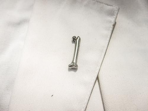 Jim Clift Design Femur Bone Lapel Pin - 50 Count