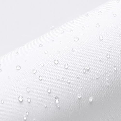 JAWO St. Patrick's Clover Shower Curtain, Spring Irish Festival Shamrock Lucky Clovers Bathroom Shower Curtain Set, Fabric Shower Curtain Hooks Include, 70 in