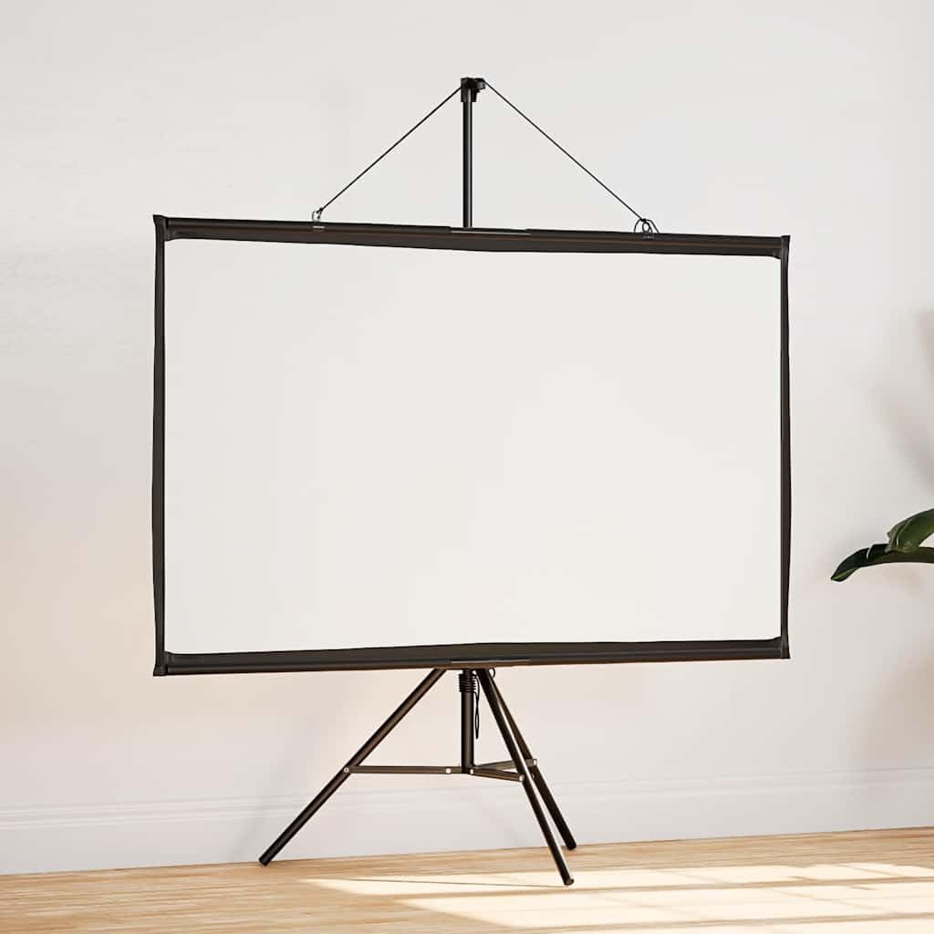 Schermo di proiezione da 60 pollici con treppiede, 16:9, portatile, per home theater, presentazioni in ufficio e lezioni