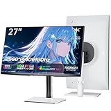 KTC 27インチ QD 量子ドットMini LED ゲーミングモニター | WQHD 2560×1440 * 180Hz | HDR1400 | 148% sRGB | Freesync&Adaptive Sync | 1ms応答速度 | VESA Display| HDMI*2・DP*1 | 3年間の保証