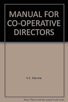 Hardcover MANUAL FOR CO-OPERATIVE DIRECTORS [Unknown] Book