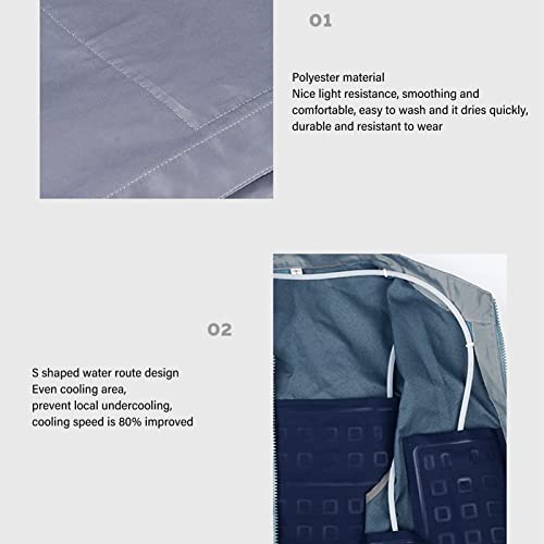 Colete de Gelo de Verão Colete de Resfriamento Colete Esportivo Legal Colete de Gelo Corporal Camisa