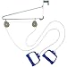 DMI Shoulder Pulley for Physical Therapy, Over The Door Pulley, White