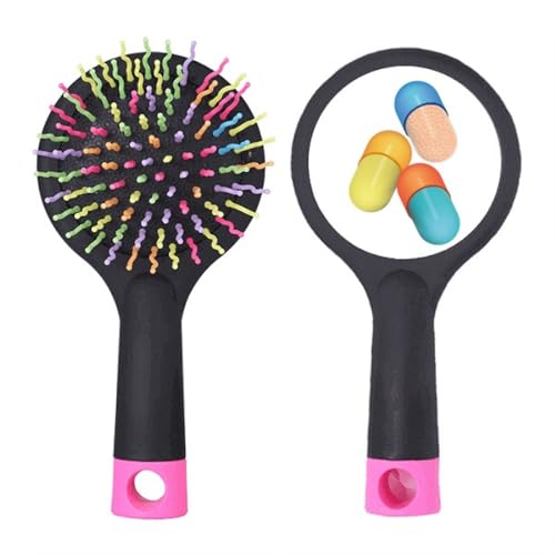 Brosse démêlante coussin d'air anti-casse style capsule de santé