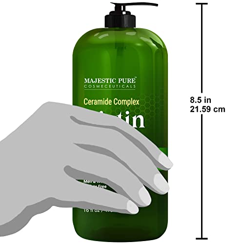 Majestic Pure Biotin Shampoo And Conditioner Set - With Essential Oils & Ceramides - Helps Hair Growth thumb #8
