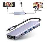 VVG USB-C HDMI 5in1 ハブ 4K 60Hz 出力対応 