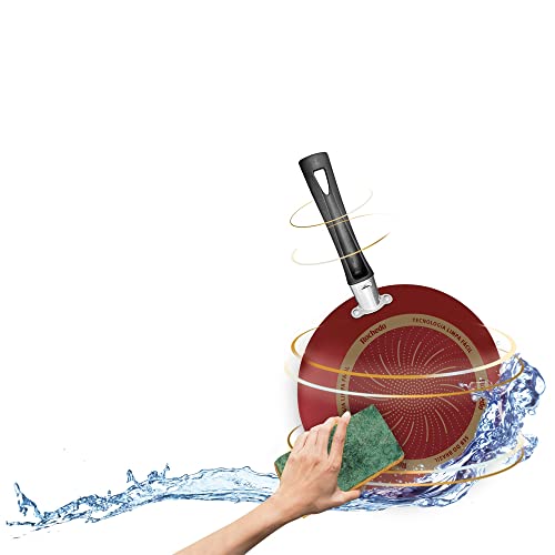 Frigideira Francesa Rochedo Limpa Fácil Vermelho 22cm