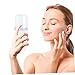 SAFIGLE USB Rechargeable Mist Sprayer Portable Handheld Facial Hydrator for Moisturizing Skin and Shrinking Pores for Women White