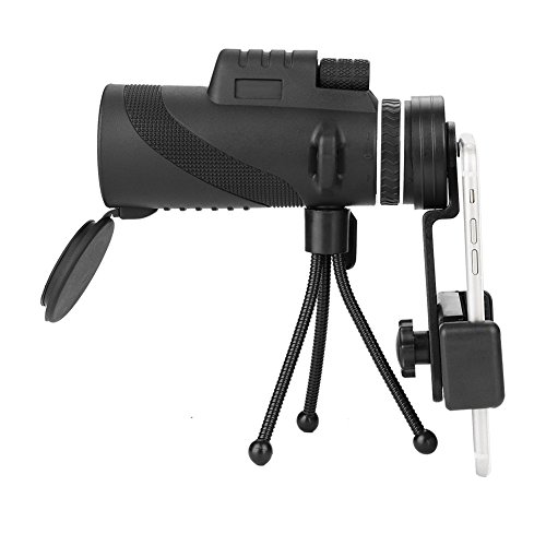 Monocular Telescope, 42mm Exit-Pupil Diameter Advanced 8X Zooming Manual Focusing Phone Monocular Telescope, for Phone