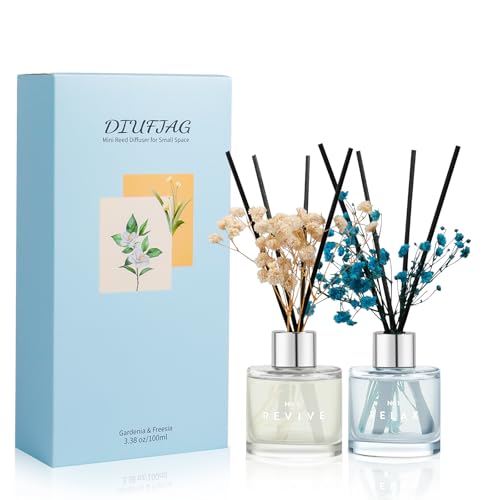 Difusor de aroma Freesia Gardenia con 3 varillas miniatura 3