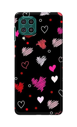 Image of PRINTFIDAA Vibrations of Love Hard Back Cover for Samsung Galaxy F62 / M62 Back Cover -(P6) KAT1009