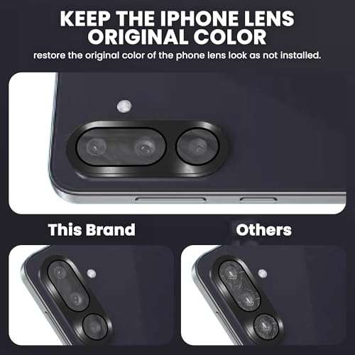 Image of ArmourPro Camera Lens Tempered Glass for Samsung Galaxy M36 Tough HD Individual Aluminum Alloy Rings 9H Camera Cover, Scratch-Resistant,Camera Lens Protection| Black, 1 Pack