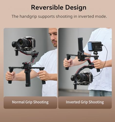 Image of SMALLRIG Dual Handle Handgrip for DJI RS2 / RSC 2 (RS2 / RSC2) Gimbal - 3027, Multicolor