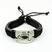 REALBUG Black Scorpion Bracelet, Glow in The Dark, Leather (NBL212)