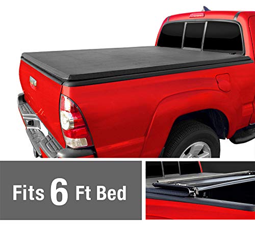 Soft Tri Fold Truck Bed Tonneau Cover For 1982 2013 Ford Ranger 1994 2011 Mazda B Series Pickup Styleside 6 Bed Buy Online In Botswana At Desertcart