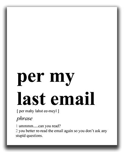Humorous Workplace Decor