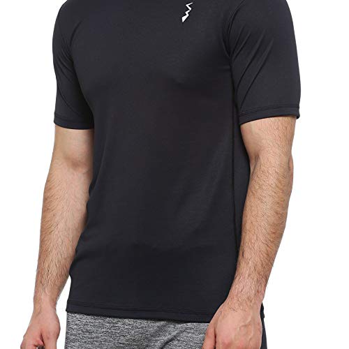 Image of CAHOOT Men's Activewear T-Shirt for Casual Wear | Crew Neck | Short Sleeve | Pull On Closure | Jersey T-Shirt Crafted with Comfort Fit for Everyday Wear