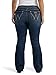 WranglerwomensRetro Mae Plus Size Mid Rise Stretch Boot Cut Jean Dark Blue