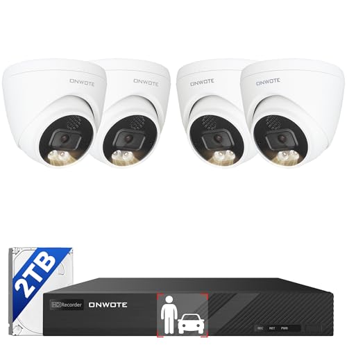 ONWOTE 4K NVR PoE Security Camera System