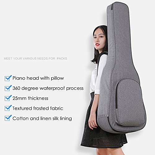 Pockety Sac à dos pour guitare acoustique 104,1 cm – Étanche et réglable – Léger – Housse de transport pour guitare… - Les Beatles, Paul McCartney, John Lennon, RIngo Starr, George Harrison Pockety Sac à dos pour guitare acoustique 104,1 cm - Étanche et réglable - Léger - Housse de transport pour guitare… – Image 6