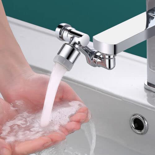 REETIK FASHION HUB (1Pcs) Upgraded 1080 Rotation Big Angle Swivel Faucet Aerator Sink Face Wash Attachment with 2 Water Outlet Modes for Kitchen& Bathroom (B0BQWHS4KH) Amazon Price History, Amazon Price Tracker
