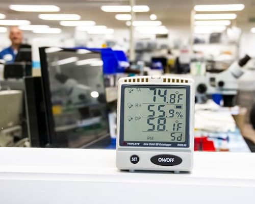 Image of Triplett RHDL95 Temperature /Humidity /Dew Point Indoor Air Quality Monitor with SD Card Datalogger